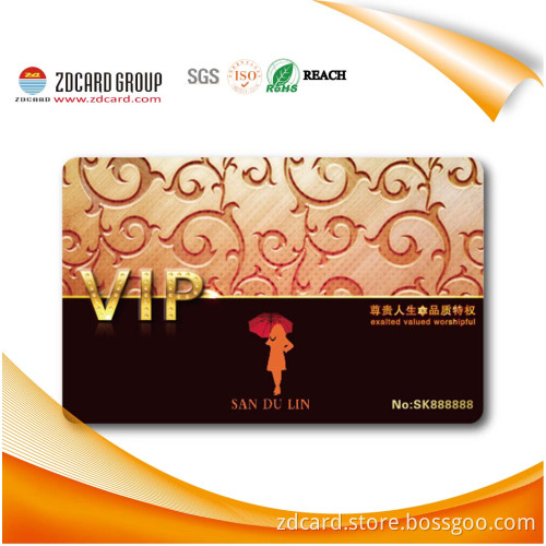 Restaurant Gift Fancy Wholesale Membership Card
